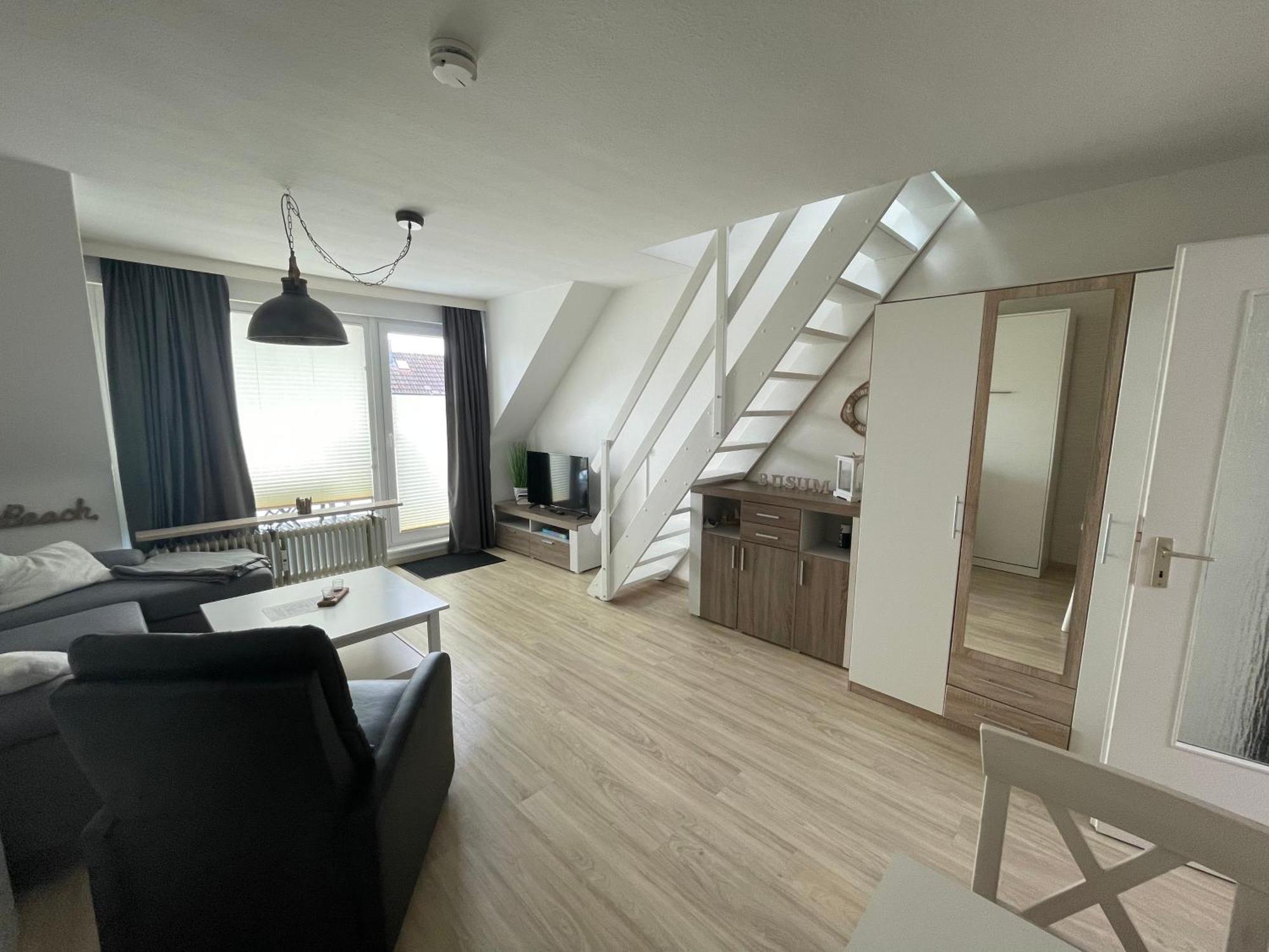Blinkfuer 10 Apartment Busum Bagian luar foto